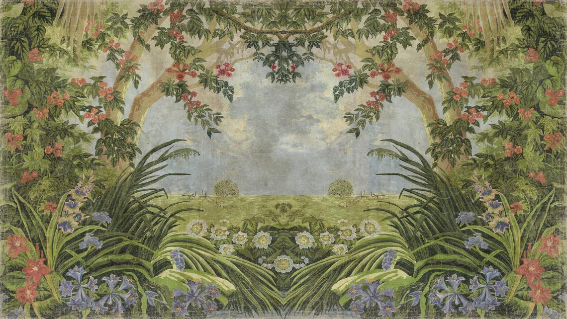 Amalfi Garden Wallpaper